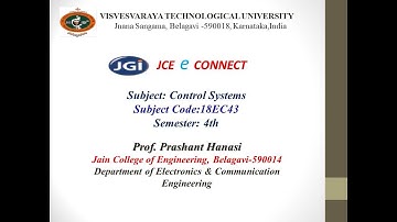 JCE ECE Control Systems 18EC43