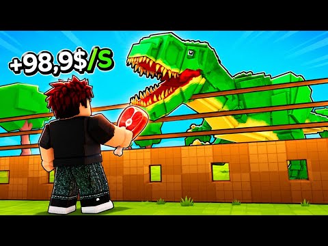 Rup Is Playing MY DINO PARK in Roblox...🦕🦖