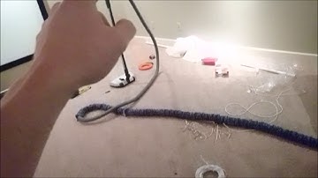 HOW TO FISH A PULL STRING OR WIRE THOUGH LONG CONDUIT