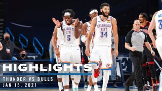 Highlights Thunder Vs Bulls
