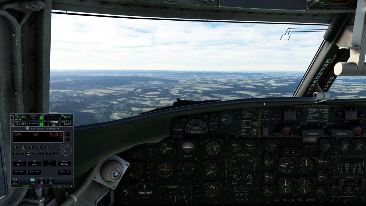 [MSFS]Landing DHC4 Caribou with autopilot YouTube