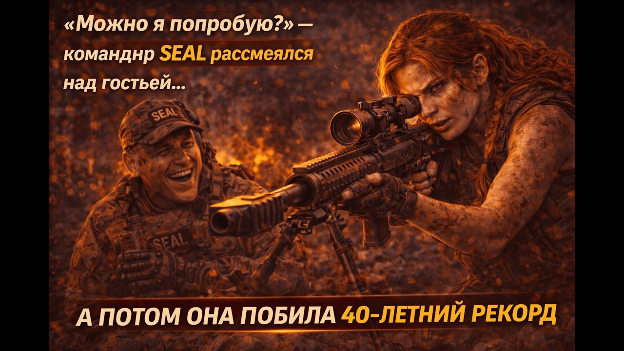 «„Можно я попробую?“ — командир SEAL рассмеялся над гостьей… а потом она побила 40-летний рекорд».
