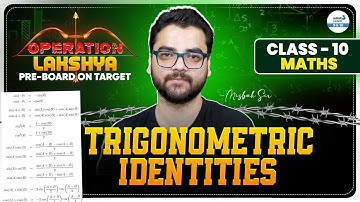 Trigonometric Identities- Class 10 Mathematics || CBSE Grade 10 Preparation || @InfinityLearn_910