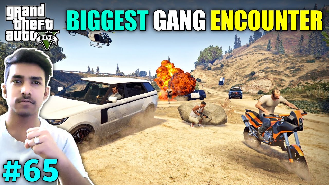 Download LOS SANTOS BIGGEST GANG ENCOUNTER | GTA V GAMEPLAY #65