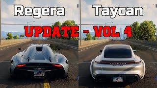 NFS Unbound: Koenigsegg Regera vs Porsche Taycan Turbo S - Drag Race | VOL 4