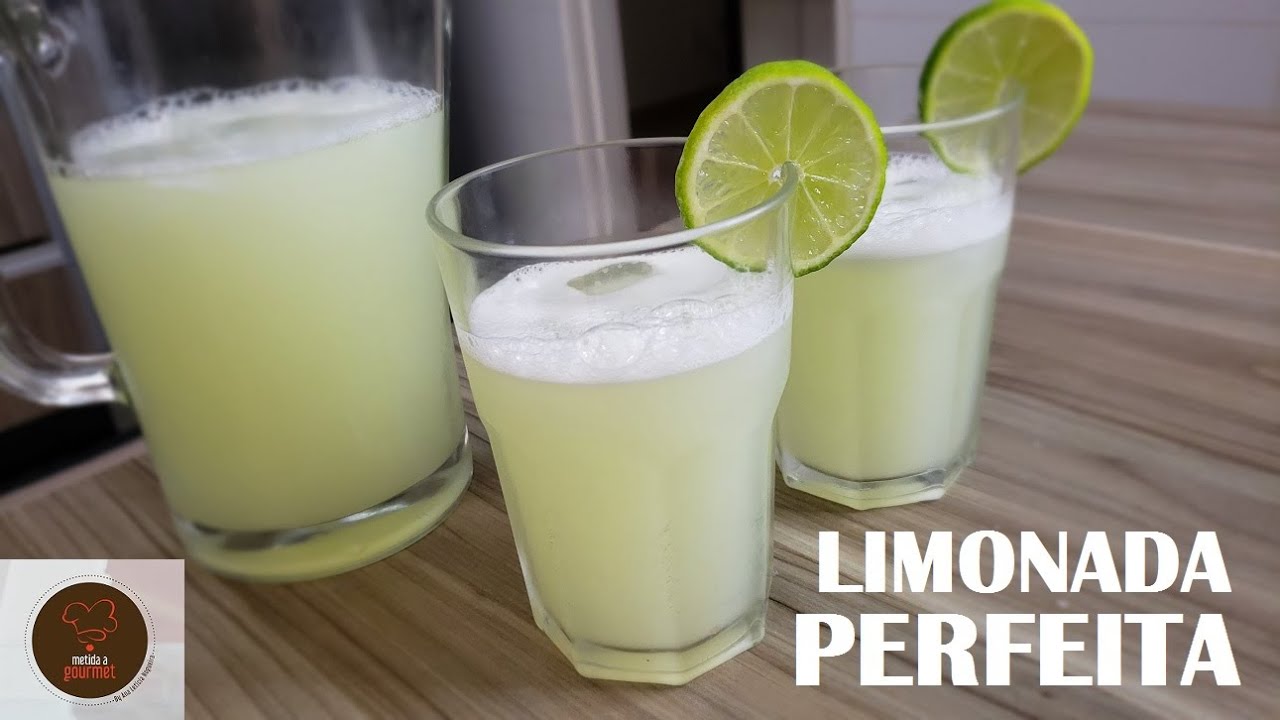 LIMONADA PERFEITA de liquidificador  rende 12 litros