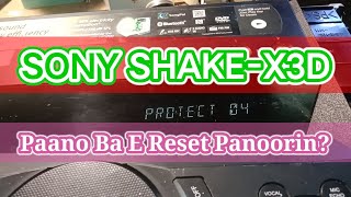 How To Reset Sony Shake X3D Protect 04 Problem. screenshot 5