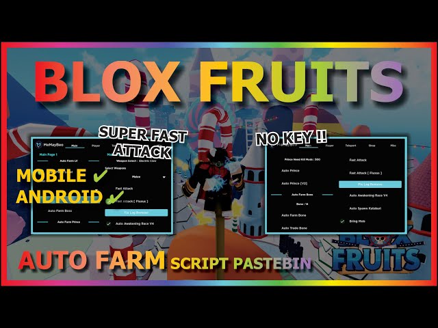 BLOX FRUITS Script Mobile UPDATE 19 AUTO FARM