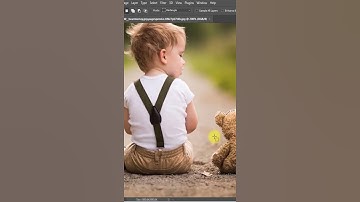 Remove Anything from photos just 15-Sec in photoshop #Shorts