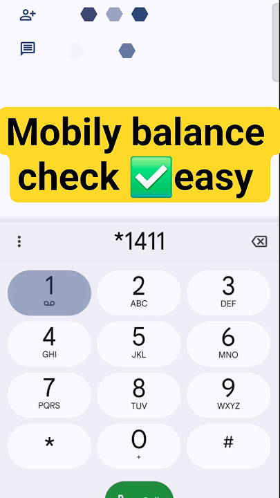 How to check Mobily balance #trending #viral #ksamobily #mobily