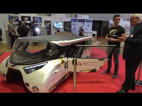 Solar-powered car (4-seater) by Solar Team Eindhoven