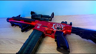 Автоматическая винтовка с пульками M416 Red от бренда AUTOGUN