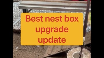 ￼￼Best nest box rollaway nesting box modification￼ update￼