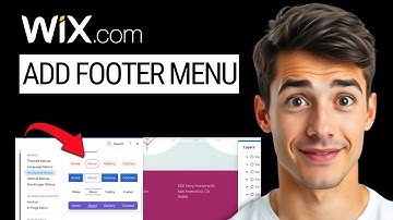 Hoe u een voettekstmenu toevoegt in Wix (de eenvoudigste manier) (gids 2025)