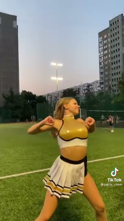 Russian cheerleaders have sexy dance battle😍 tiktok by pgirls_cheer