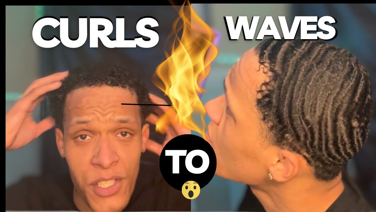 Turn Your Curls Into Waves ( 360 Wave Wash & Style Method ) YouTube