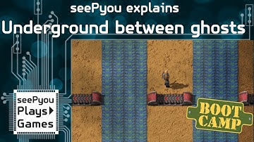 Fast smart belts between ghosts - Factorio - seePyou explains