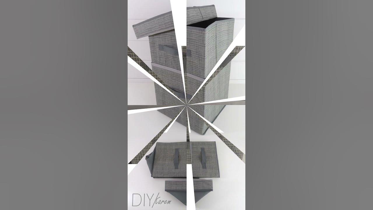 COLLAPSIBLE STORAGE CONTAINER / DOLLAR TREE DIY SHORT YouTube