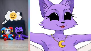 CatNap and POMNI React to "The Amazing Digital Circus" & "Poppy Playtime" | Funny Compilation! # 58