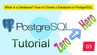 What is Database & Create Database in PostgreSQL 🔥 Beginner Tutorial | Part 3 | SSSAM Academy 🚀