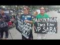 LIVE: 2ND DAY RALLY NO TO IMPEACHMENT VP SARA DUTERTE AT SENATE