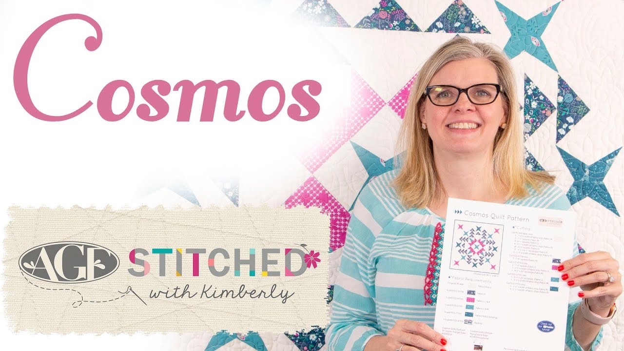 Cosmos AGF Stitched - Fat Quarter Shop