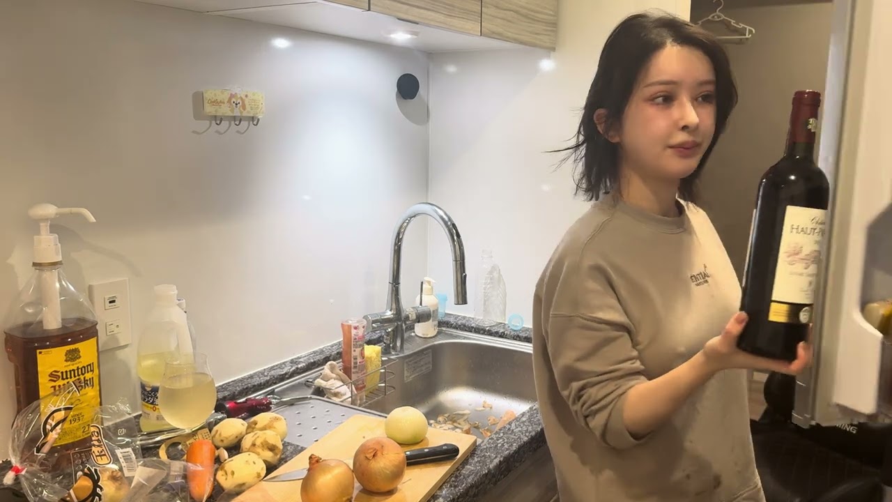 カレーの具を切りました