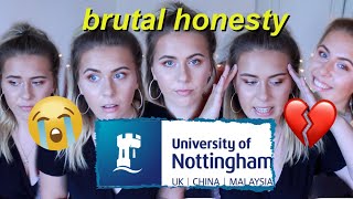 very honest review: first year at the university of nottingham