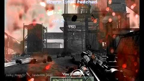 MW2 Awesome Throwing Knife Kill  (Game Winning Kill)