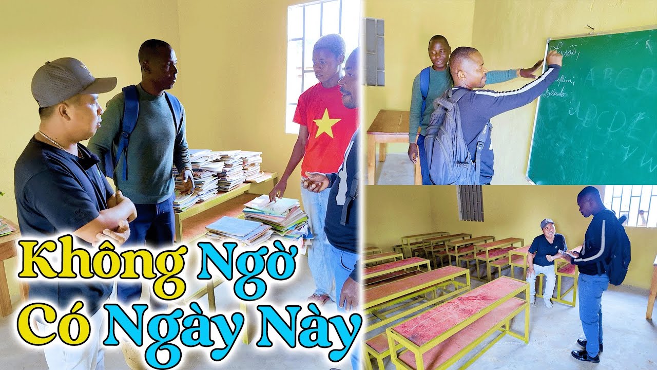 Đông Paulo || Không Thể Tin Đây Là Sự Thật! Hai Thầy Giáo Vui Đến Quên Giấy Tờ Khi Thấy Trường Mới!