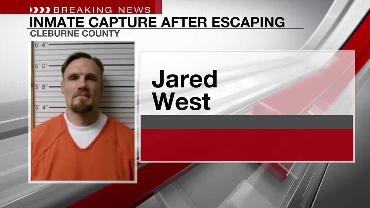 Inmate captured after walking away from jail - YouTube