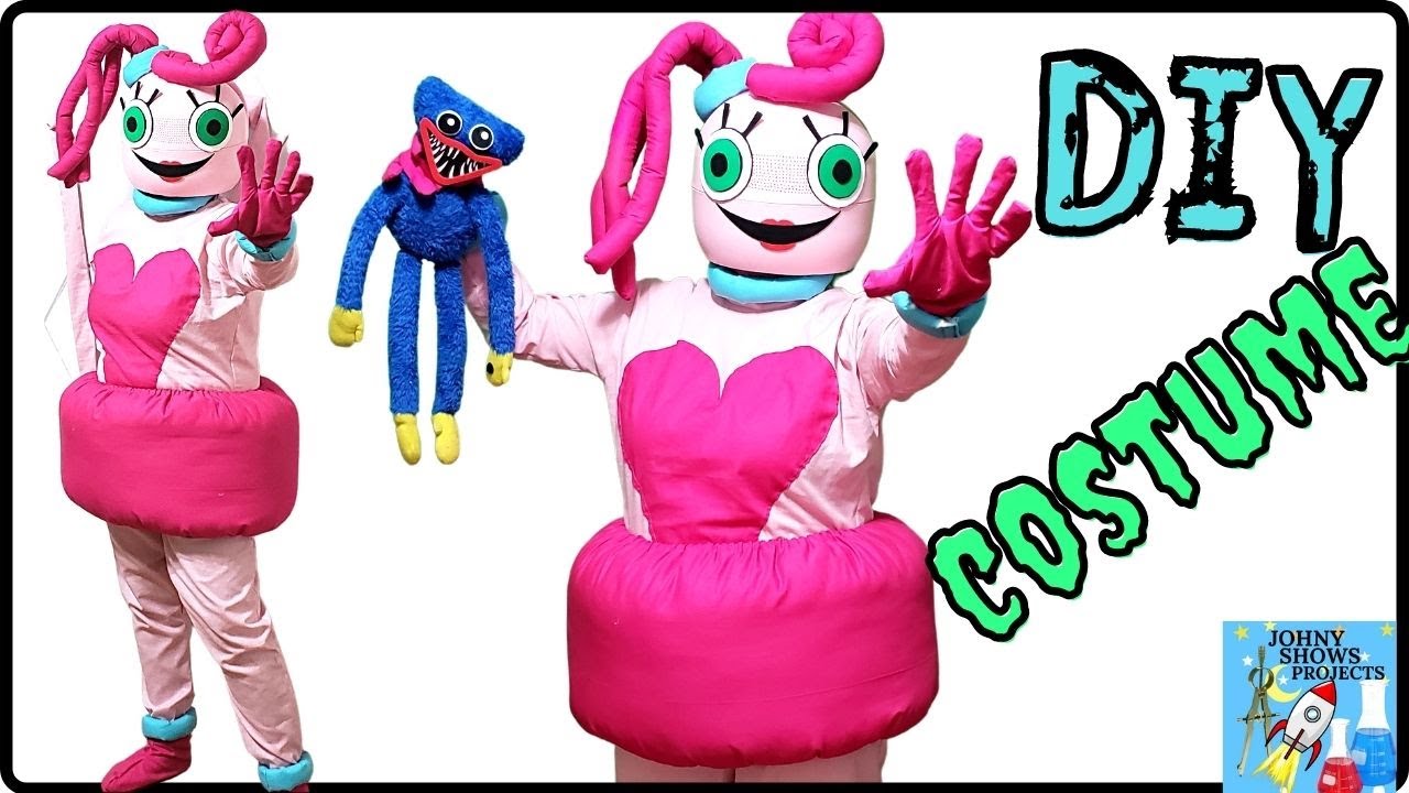 DIY MOMMY LONG LEGS Poppy Playtime Chapter 2 Costume In real Life - YouTube