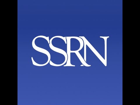 Роль репозиториев в научной коммуникации  Работа с репозиторием SSRN