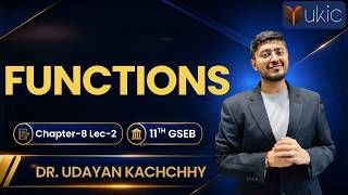 Famous 11th GSEB | Stat | Ch-8 | Lec-2 | Functions | Latest Video | UKIC | Dr. Udayan Profile