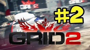 Grid 2 - Walkthrough Part 2 - Mustang Power (Career Mode) PC Xbox PS3