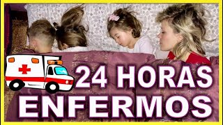 24 HORAS CON TRES HIJOS ENFERMOS | rutina del hogar familiar