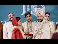 Traditional indian wedding of harsh  kanchan at baps hindu mandir abu dhabi short film