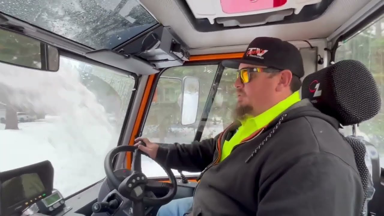 Ride-Along on Snowbi Wan Kenobe Snowblower