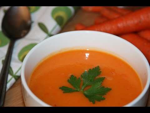 Recette Crème de Carottes - Cream of Carrot Soup Recipe - Recettes Maroc