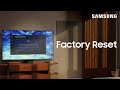 Reset your TV to factory default settings | Samsung US