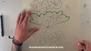 LETRAS 2  Curso de graffiti do Fábrica | AULA 2