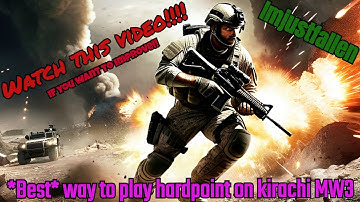 The *BEST* way to play hardpoint in call of duty mw3 ranked play