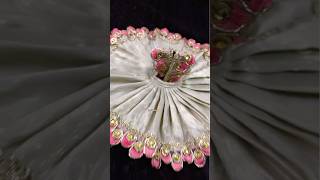 Diwali 🪔Dhanteras special dress for laddu Gopal cutting and stitching full video #laddugopal #shorts