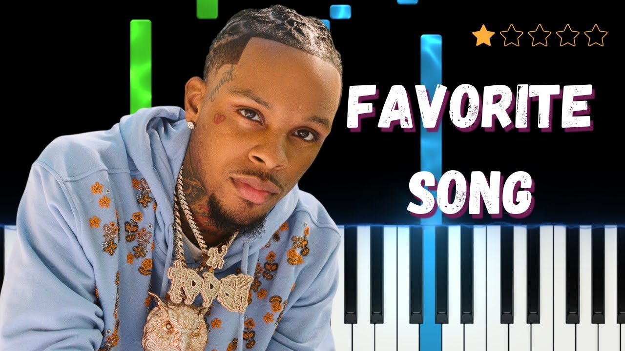 Toosii - Favorite Song︱Easy Piano Tutorial