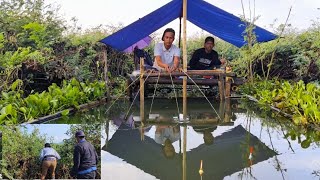 CAMP FISHING Ep.165 membuka jalur baru spot mancing yang tertutupi banyak gatget