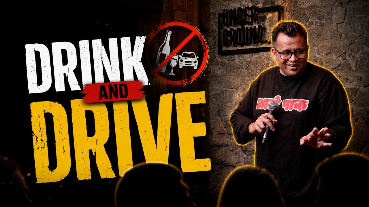 Drink and Drive | Clean Standup Comedy Ft. mandar Bhide | Aale Pak