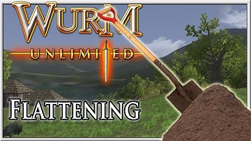 How to Flatten Dirt - Wurm Unlimited - Tutorial