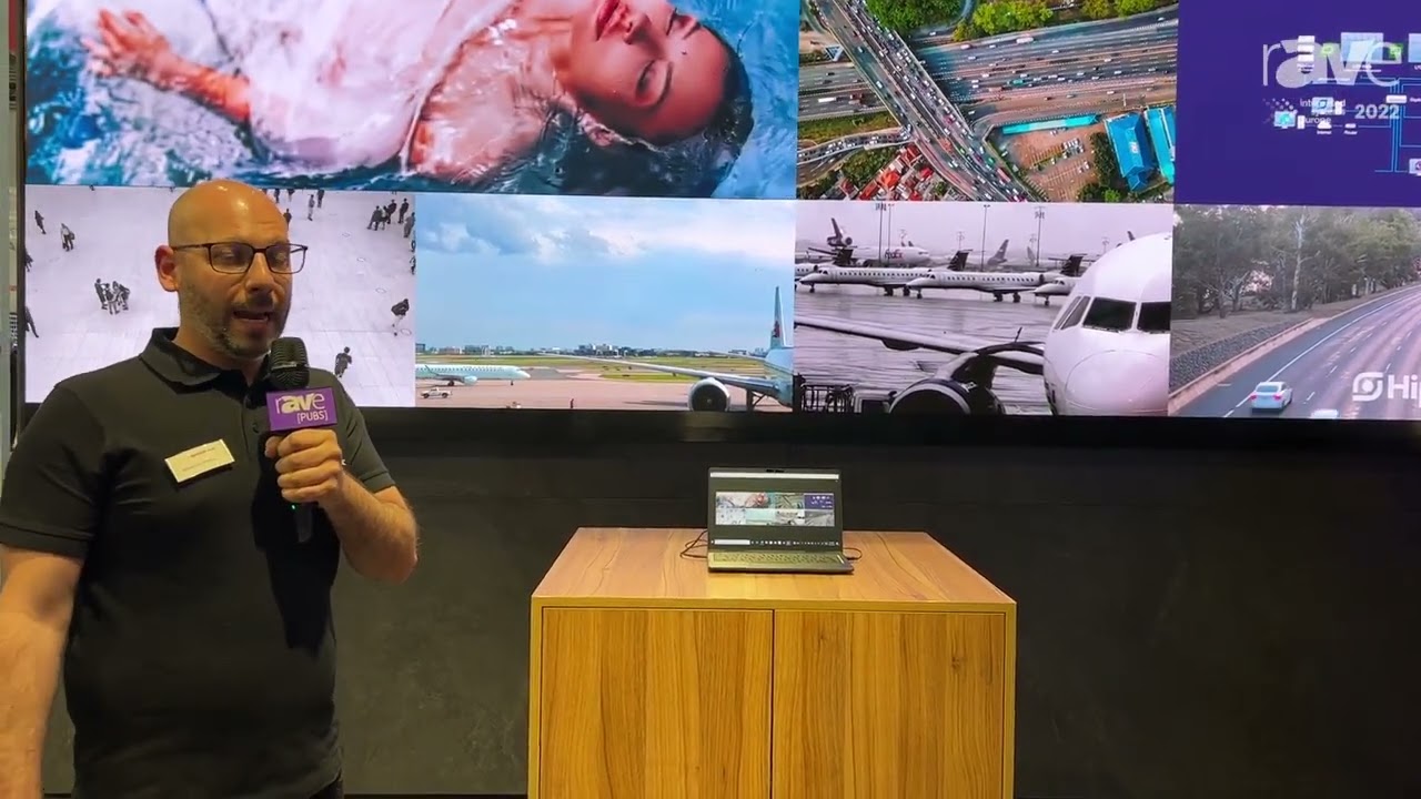 ISE 2022: Sharp/NEC Presents Hiperwall Video Wall Control Software System with Scalability