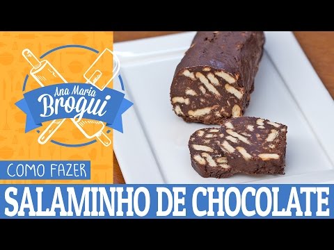 Vídeo: Como Fazer Linguiça De Chocolate Com Biscoitos Yubileinoye