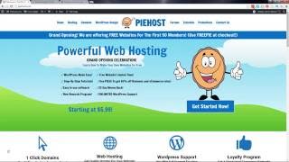 Piehost.com | New Web Hosting and Wordpress Support! (Free Wordpress Website Giveaway!) screenshot 2